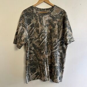 Reserved Supply Camouflage T-Shirt Mens Large Premium Oversized